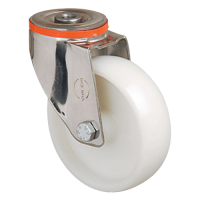 Нейлоновое колесо  EM04 ZKZ 125 (INOX)