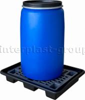 Поддон пластиковый для одной бочки 962x762x160 мм