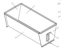 Ящик каменщика BARA-RUS (ящик -гирлянда)