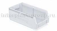 Складской лоток/контейнер для зап. частей, крепежей, белый, 400x225x150 мм