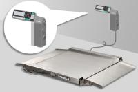 4D-LA.S-15/12-2000-RL (нерж) с печатью этикеток - Платформенные весы | платформенные весы из нержавейки