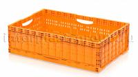 Ящик складной, 600х400х180 мм, оранжевый