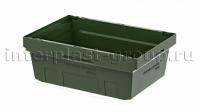 Вкладываемый контейнер KVR 6422 с усиленным дном темно-зеленый