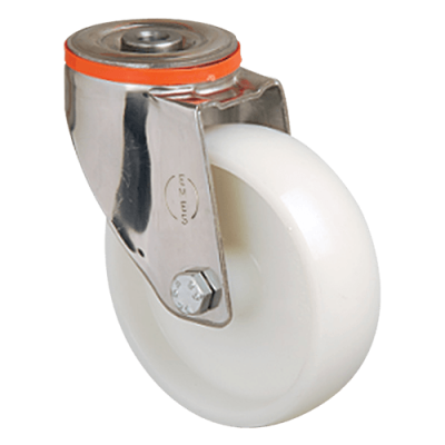 Нейлоновое колесо  EM04 ZKZ 80 (INOX)