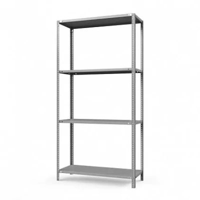 Стеллаж металлический ТС Лайт, 2200x700x600 мм. Полки: 4 шт. метал.