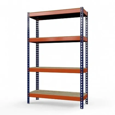 Стеллаж металлический Профи-Т 2500x1540x455 мм. Полки: фанера 4 шт.