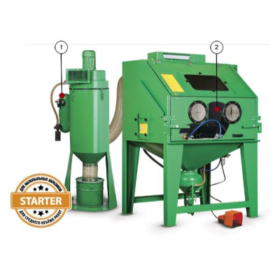 Кабина абразивоструйная напорная ECO-120PF