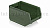 Складской лоток/контейнер для зап. частей, крепежей, темно-зеленый, 350x225x200 мм