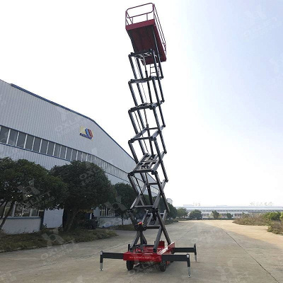 Самоходный ножничный подъемник QZ-030-140 OXLIFT 14000 мм 300 кг
