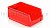Складской лоток/контейнер для зап. частей, крепежей, красный, 350x225x150 мм